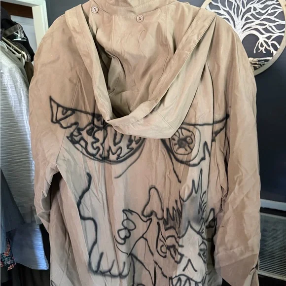 London Fog Tan Artistic Trench Coat 2X - Picture 6 of 11